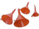 Smart Savers Plastic Funnels, 4 Piece