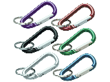 Small C-Clip with Key Ring (Assorted Colors)