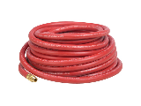 Red Rubber Air Hose, 3/8 In x 50 Ft