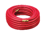 Red Rubber Air Hose, 1/4 In x 50 Ft