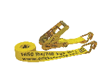 2 Inch x 15 Feet. 5000 Lb. Heavy-Duty Ratchet Strap