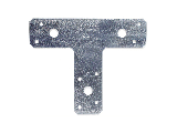 T Brace 6" x 5" 14ga Galvanized 66T