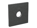 Steel Bearing Plate 1/4 In x 3 In x 3 In