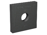 Steel Bearing Plate 3/8 In x 3-1/2 In x 3-1/2 In