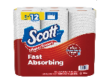 Scott Choose-A-Sheet Paper Towels Double Rolls, 6 Pk