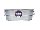 Behrens 000-OV Oval Galv Steel Wash Tub, 2 gal