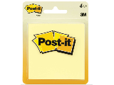 Post It Notes 3 In Square 4 Pack