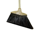 Angled Plastic Bristle Broom Large