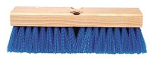 Acid Proof Deck Scrub Brush Extra Stiff Plastic Bristle 10 In