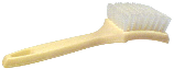 Square Head Clear Nylon Bristle Cleaning Brush