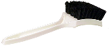 Square Head Black Nylon Bristle Cleaning Brush