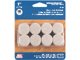 Heavy Duty Felt Pads 1 In, 16 Pcs