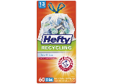 Hefty Recycling Bags 13 Ga, 60 Ct