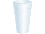 Styrofoam Cup, 20 Oz