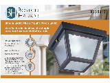 Outdoor Ceiling Mount Porch Light