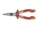 Felo Insulated Chain Nose Pliers, 6-3/4 In