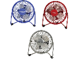 4 In Personal Desk Fan (Assorted Colors)