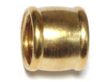 Barrel Coupling, Brass 1/4 In