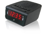 Dual Alarm Wake-Up Clock Radio