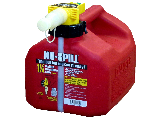 No Spill Gas Can, 1.25 gallon