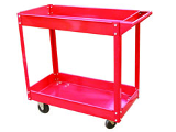 Steel Service Cart, 2 Shelf