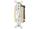 Commercial Side Wire 4 Way Switch 15 Amp, Ivory