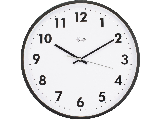 Equity Commercial Battery Wall Clock, 14 In