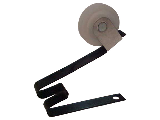 Wheel Spring "W" Shaped 1" Nylon Roller