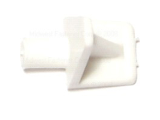 Shelf Support Clear Plastic Fluted for 5mm Hole