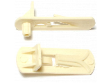 Locking Shelf Support Almond Plastic