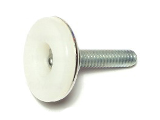 Furniture Glide 1/4-20 x 1 Inch Stud Nylon Nickel