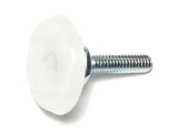 Furniture Glide 1/4-20 x 1 Inch Stud Natural Nylon