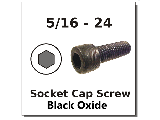 5/16-24 Fine Socket Cap Screws (Lengths)