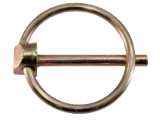 Linch Pin Zinc Steel, 1/4 In