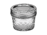 Glass Jelly Jars With Lids 4 Oz 12 Pack