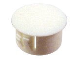 White Nylon Hole Plug (Sizes)