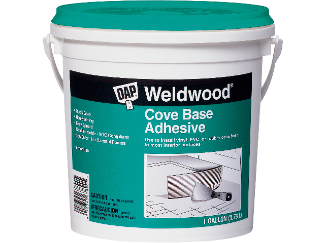 Cove Base Adhesive Weldwood (Sizes)