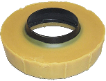 Extra Thick Toilet Bowl Wax Gasket With Poly Ring