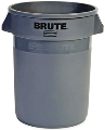 Commercial Trash Can 44 Gallon With Out Lid Gray