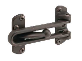 Swing Bar Surface Mount Door Guard, Bronze