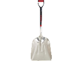 Aluminum Scoop Shovel #12 Fiberglass D Handle