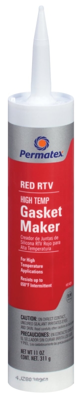 Permatex High Temp RTV Silicone Gasket Maker, 11 Oz