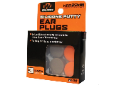 Walkers Silicone Putty Ear Plugs, 3 Pk