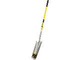 Truper Fiberglass Handle Drain Spade Shovel, 48 In