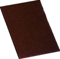 Abrasive Pad 6 In x 9 In General Purpose (Maroon)