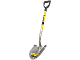 Round Point Shovel, 29 In Fiberglass Long Handle