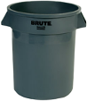 Commercial Trash Can 20 Gallon With Out Lid Gray