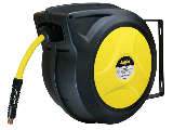 Enclosed Hybrid Air Hose Reel, 3/8 In x 50 Ft