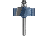 Carbide-Tipped Rabbeting Router Bit, 1/2 In x 1/2 In