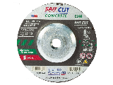 Depressed Center Masonry Cutting Wheel 4-1/2 In x 3/32 In, C24R Grit 5/8-11 Hub